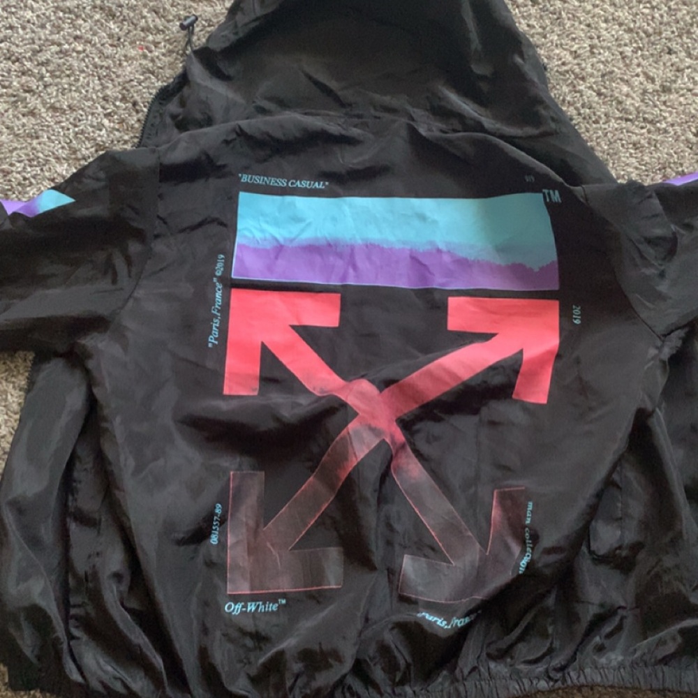 Kids Colorful Geometric Jacket - Picture 6 of 6